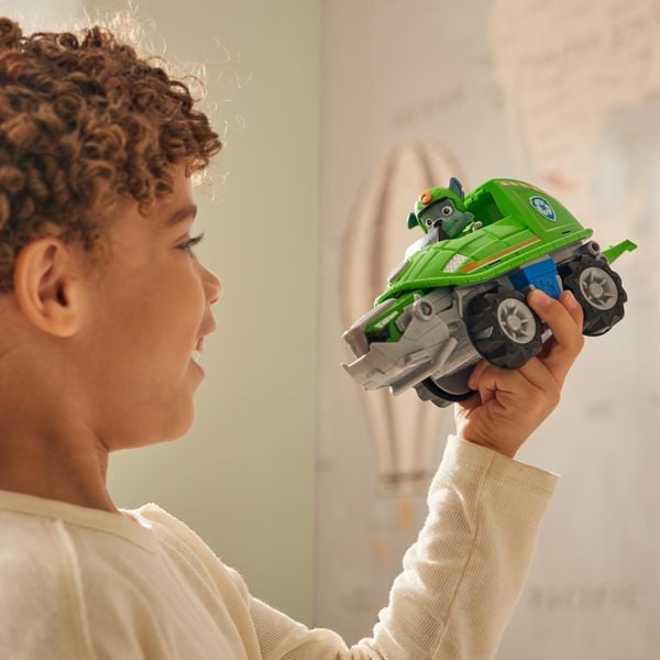 Produktbild: PAW Patrol Jungle Pups &ndash; Schnappschildkr&ouml;ten-Fahrzeug mit Rocky-Figur (Basis Fahrzeug)