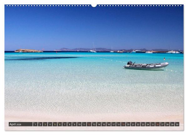 Produktbild: Formentera - Urlaub f&uuml;r die Seele (Wandkalender 2026 DIN A2 quer), CALVENDO Monatskalender