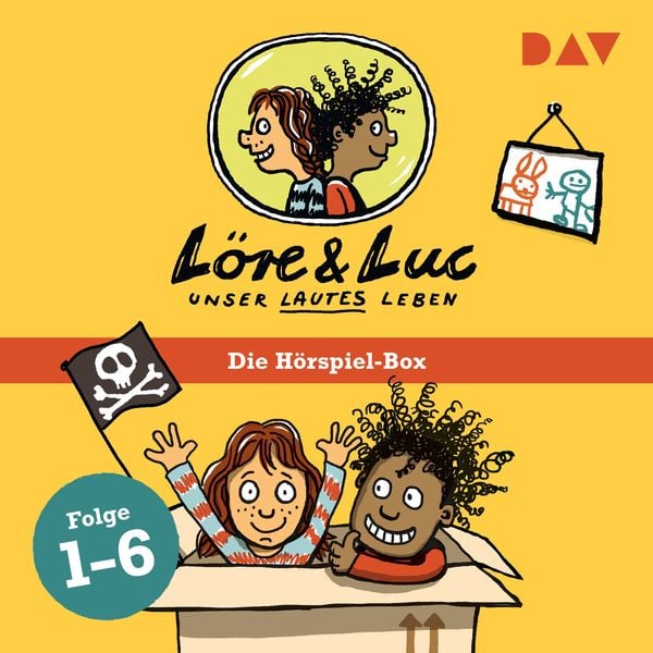 Produktbild: L&ouml;re & Luc &ndash; Unser lautes Leben. Die H&ouml;rspiel-Box (Folge 1&ndash;6)