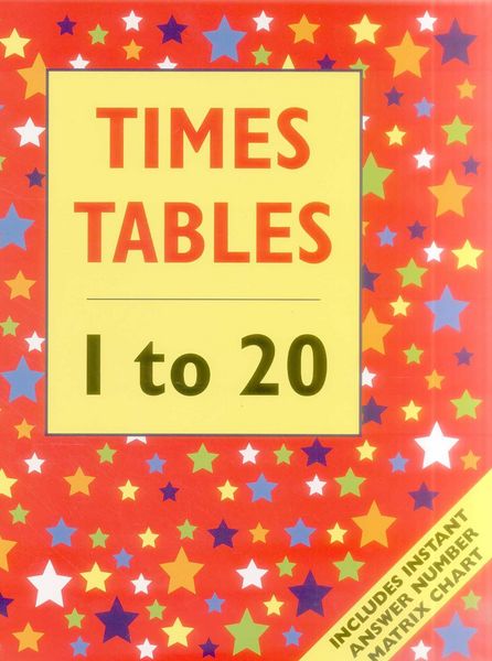 Produktbild: Times Tables - 1 to 20 (giant Size)