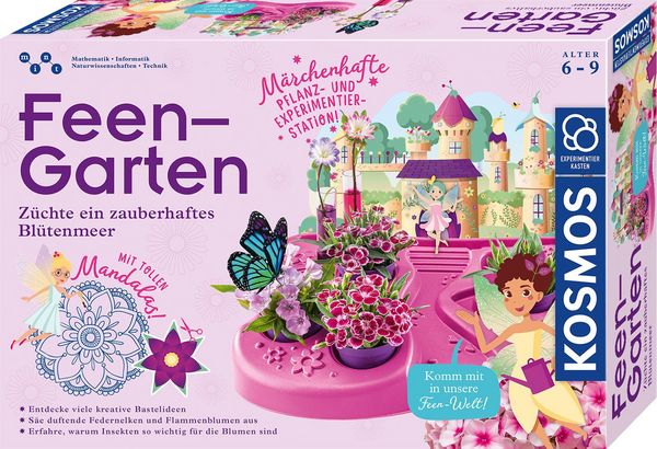 Kosmos Feen-Garten Experiment Kit - Fairy Garden Science & Craft Set For Kids Ages 6+