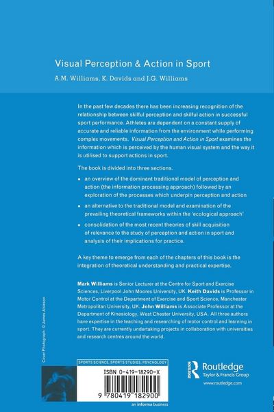 Produktbild: Visual Perception and Action in Sport