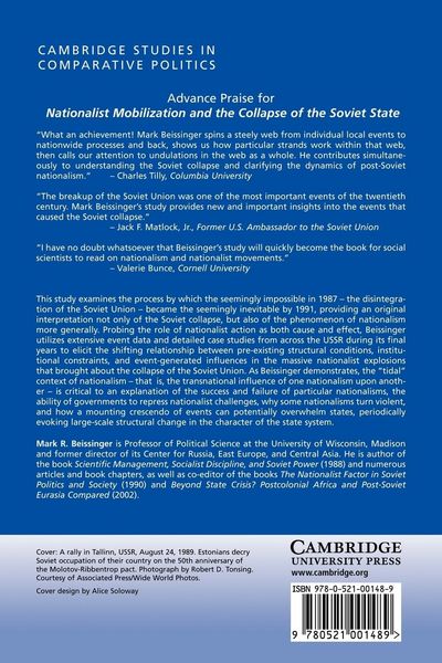 Produktbild: Nationalist Mobilization and the Collapse of the Soviet State