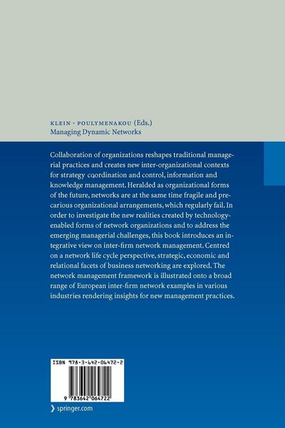 Produktbild: Managing Dynamic Networks