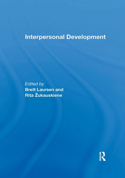Produktbild: Zukauskiene, R: Interpersonal Development