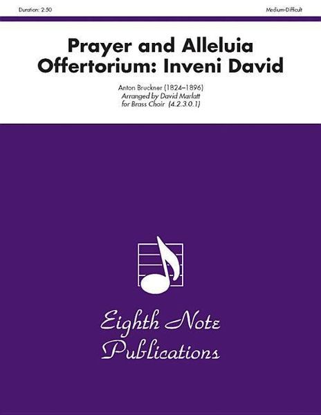 Produktbild: Bruckner, A: Prayer and Alleluia Offertorium -- Inveni David