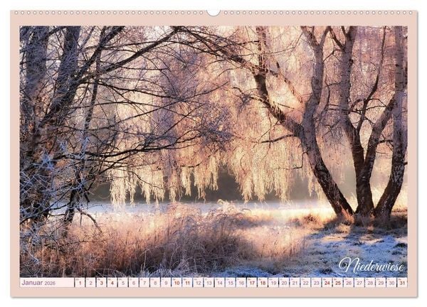 Produktbild: Dreieich Natur Pur (hochwertiger Premium Wandkalender 2026 DIN A2 quer), Kunstdruck in Hochglanz