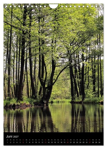 Produktbild: Land Brandenburg im Wechsel der Jahreszeiten (Wandkalender 2027 DIN A4 hoch), CALVENDO Monatskalender