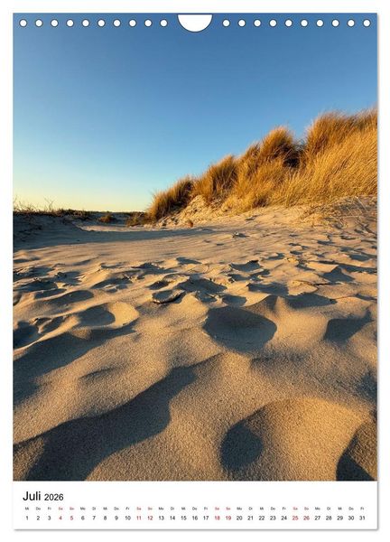 Produktbild: Strand der Sehnsucht - Sankt Peter-Ording (Wandkalender 2026 DIN A4 hoch), CALVENDO Monatskalender