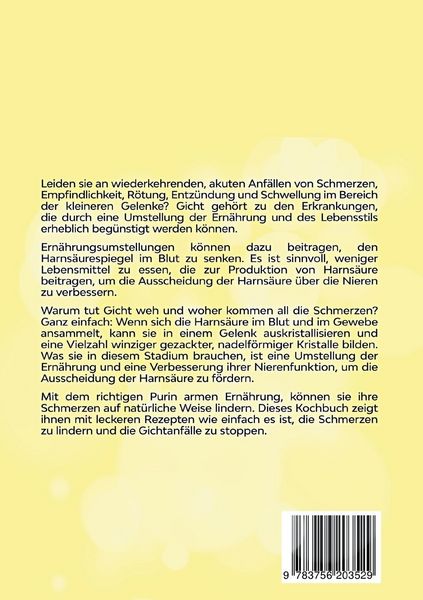Produktbild: Gicht Kochbuch