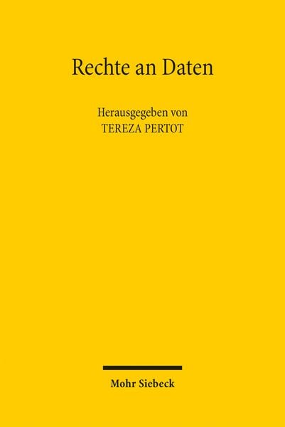 Produktbild: Rechte an Daten