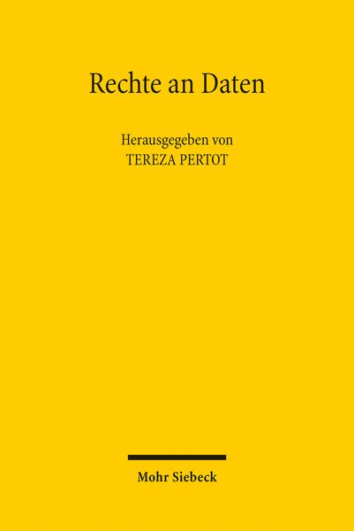 Produktbild: Rechte an Daten