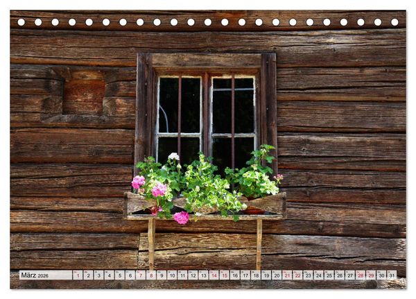Produktbild: Bauernfenster (Tischkalender 2026 DIN A5 quer), CALVENDO Monatskalender