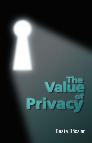 Produktbild: The Value of Privacy