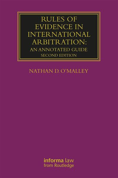 Produktbild: Rules of Evidence in International Arbitration