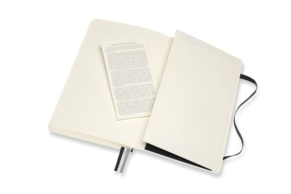 Produktbild: Moleskine Notizbuch Large/A5, Blanko, Erweiterte Seitenanzahl, Schwarz