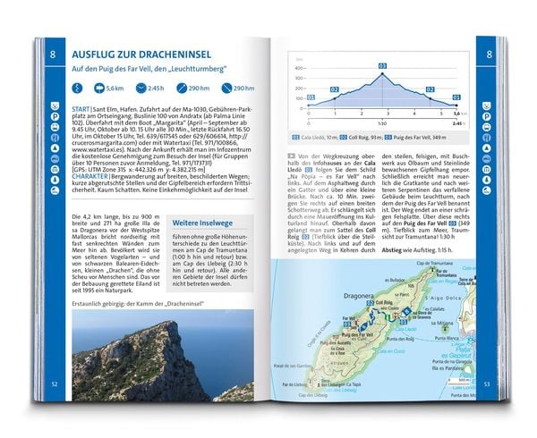 Produktbild: KOMPASS Wanderführer Mallorca, 78 Touren mit Extra-Tourenkarte