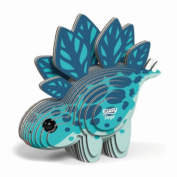 Produktbild: EUGY - 3D Bastelset Stegosaurus