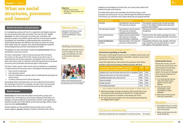 Produktbild: GCSE SOCIOLOGY SB