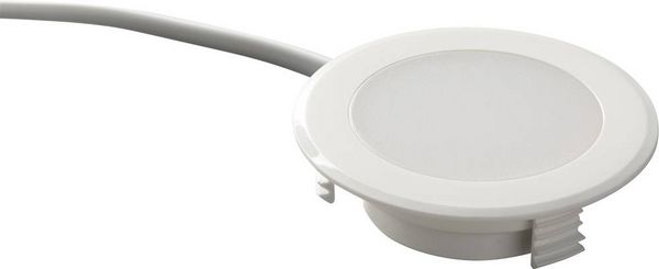 Produktbild: Heitronic 500034 Casablanca LED-Einbauleuchte LED LED fest eingebaut 2W Wei&szlig;