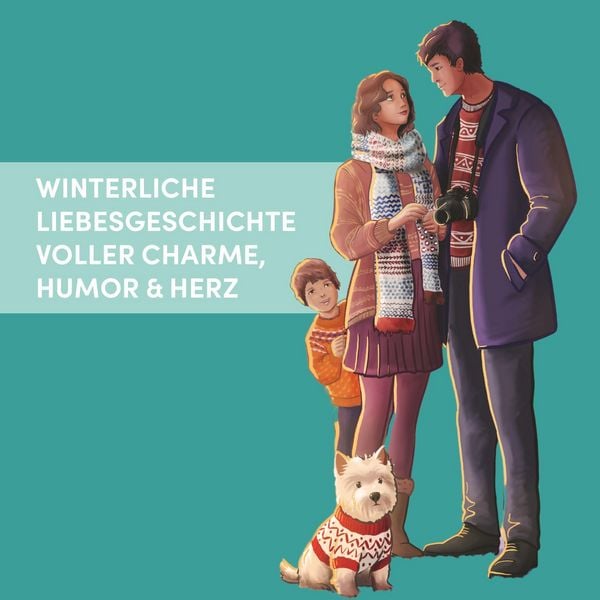 Produktbild: Stricktraum und Pl&auml;tzchenduft. Eine Kreativ-Romance. Mit Muster-Schal-Knit-Along. Adventskalenderbuch (Band 2)