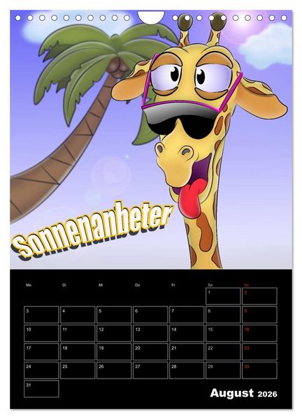 Produktbild: Cartoons - mir doch Bockwurscht (Wandkalender 2026 DIN A4 hoch), CALVENDO Monatskalender