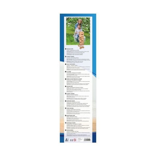 Produktbild: Idena Wackelturm XXL 54x15x15 54 Teile