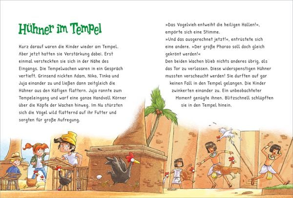 Produktbild: Die ZeitBande. Band 1. Der Zorn des Pharaos