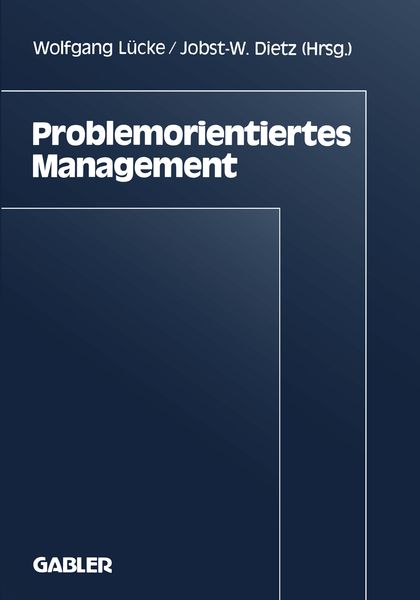 Produktbild: Problemorientiertes Management