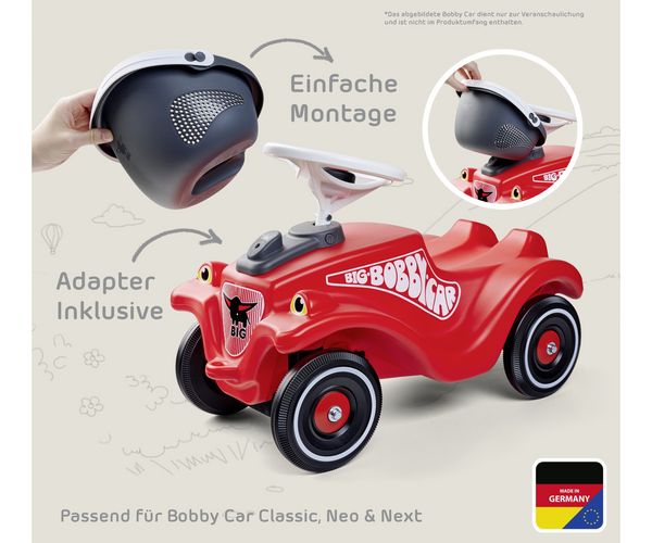 Produktbild: BIG 800056499 - Bobby Car Transportkorb (passend f&uuml;r Classic, Neo, Next)