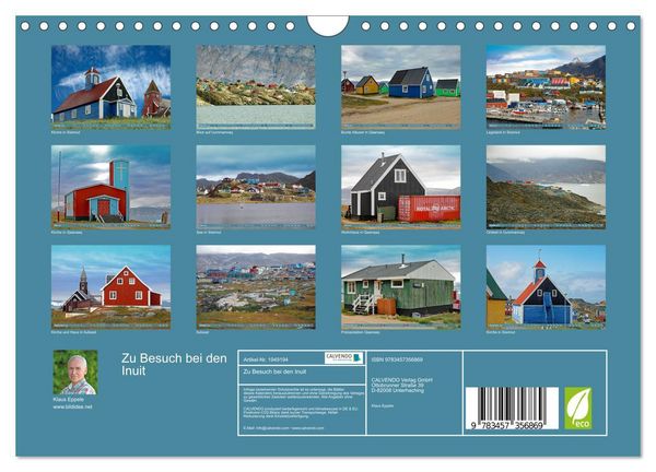 Produktbild: Zu Besuch bei den Inuit (Wandkalender 2026 DIN A4 quer), CALVENDO Monatskalender
