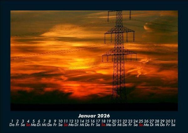Produktbild: Sonnenunterg&auml;nge 2026 Fotokalender DIN A5