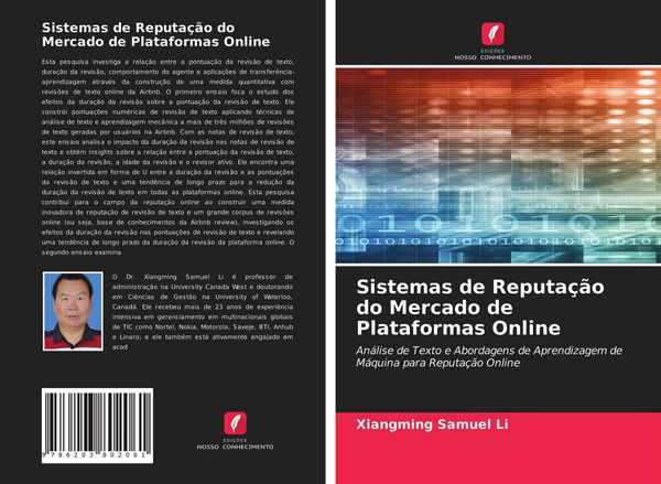 Produktbild: Sistemas de Reputa&ccedil;&atilde;o do Mercado de Plataformas Online