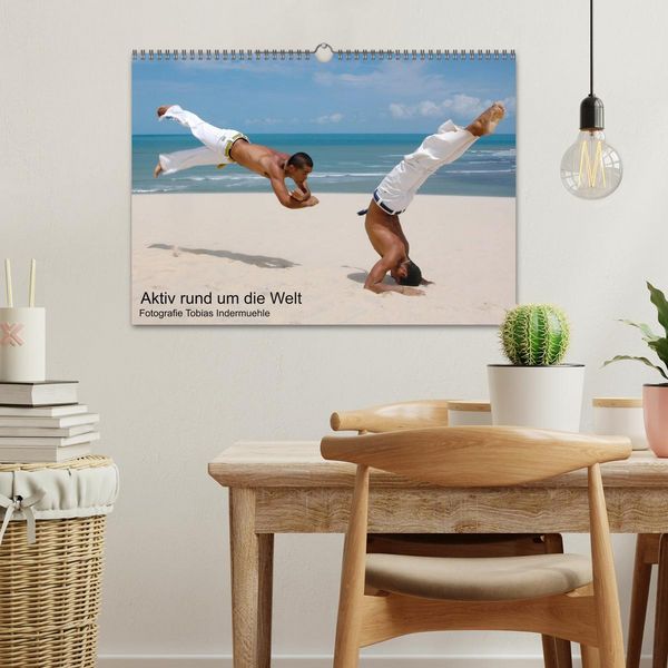 Produktbild: Aktiv rund um die Welt (Wandkalender 2026 DIN A3 quer), CALVENDO Monatskalender