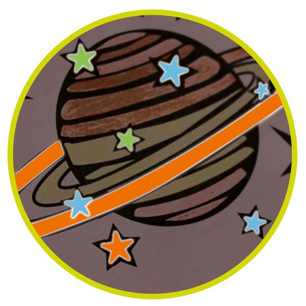Produktbild: Leuchtstifte Glow in the Dark farbig