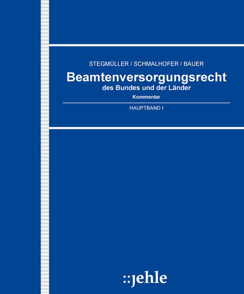 Produktbild: Beamtenversorgungsrecht des Bundes und der L&auml;nder