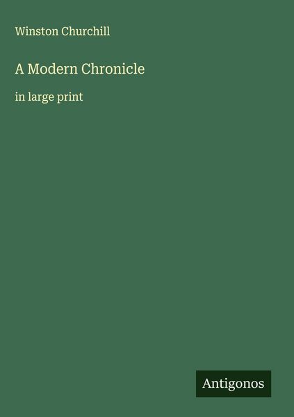 Produktbild: A Modern Chronicle