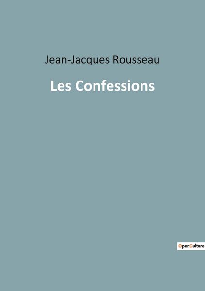 Produktbild: Les Confessions