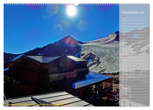 Produktbild: Alpen&uuml;berquerung (hochwertiger Premium Wandkalender 2026 DIN A2 quer), Kunstdruck in Hochglanz