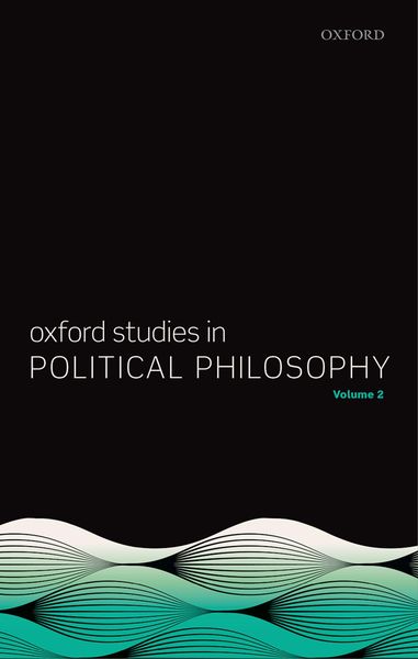 Produktbild: Oxford Studies in Political Philosophy, Volume 2