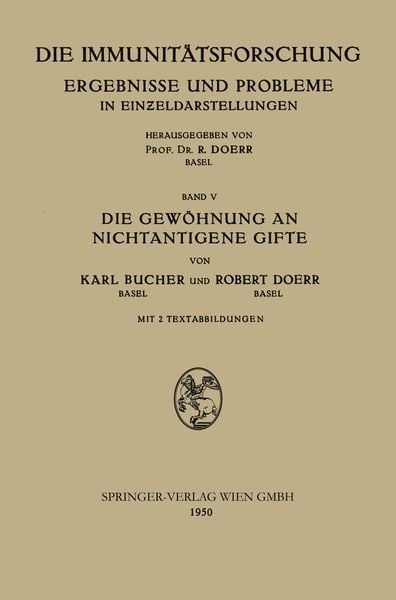 Produktbild: Die Gew&ouml;hnung an Nichtantigene Gifte