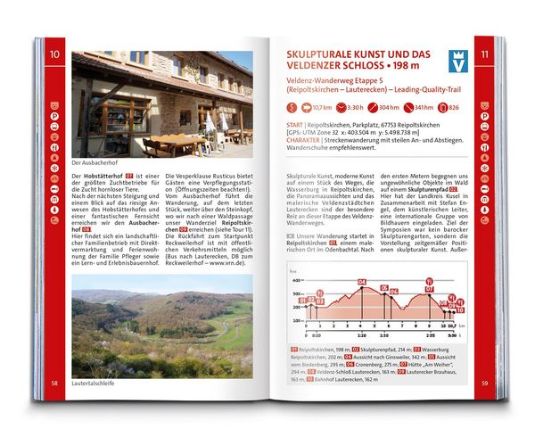 Produktbild: KOMPASS Wanderf&uuml;hrer Nordpf&auml;lzer Bergland, Rheinhessen, 50 Touren