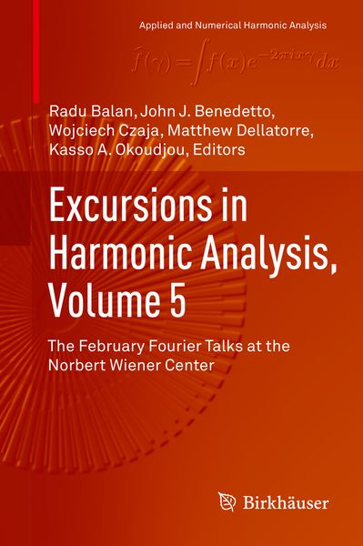 Produktbild: Excursions in Harmonic Analysis, Volume 5