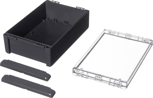 Produktbild: Bopla Bocube B 261709 PC-V0-G-7024 96026334 Outdoor-Geh&auml;use 170 x 271 x 90 Polycarbonat V0 Graphitgrau (RAL 7024) 1 St.