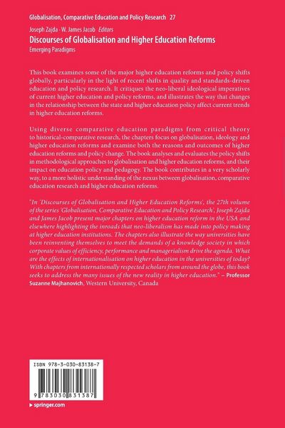 Produktbild: Discourses of Globalisation and Higher Education Reforms