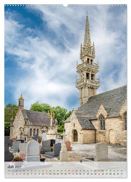 Produktbild: Credo de Bretagne, das bretonische Glaubensbekenntnis (hochwertiger Premium Wandkalender 2027 DIN A2 hoch), Kunstdruck in Hochglanz