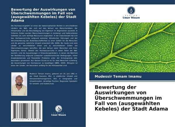 Produktbild: Bewertung der Auswirkungen von &Uuml;berschwemmungen im Fall von (ausgew&auml;hlten Kebeles) der Stadt Adama