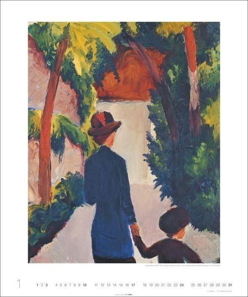 Produktbild: August Macke Edition Kalender 2027