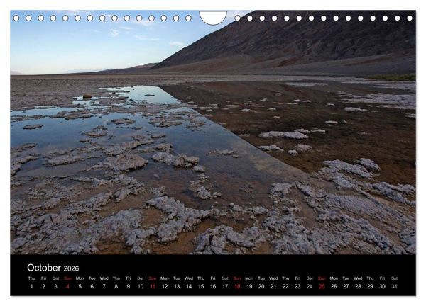 Produktbild: Death Valley California (Wall Calendar 2026 DIN A4 landscape), CALVENDO 12 Month Wall Calendar