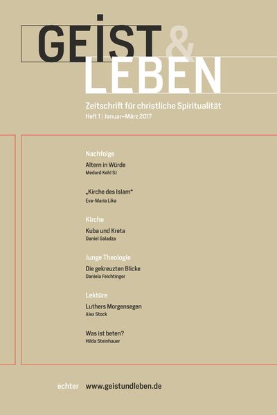 Produktbild: Geist & Leben 1/2017